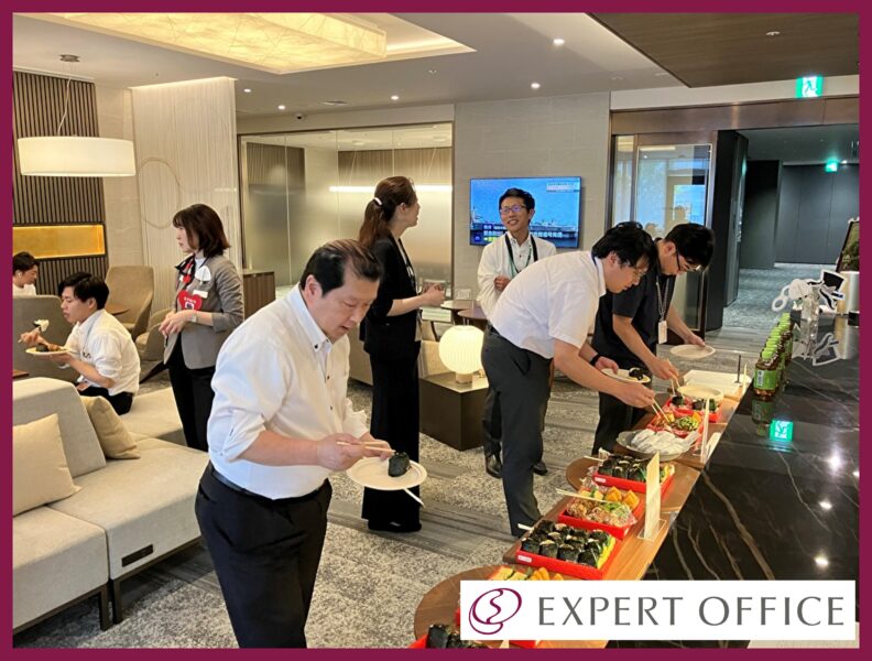 エキスパートオフィス大宮の交流会の様子